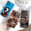 Чехол для телефона D-Dellafuente FC для iPhone 17,16,15,14,13,12,11 Plus,Pro Max,XS,Мягкий силиконовый черный чехол