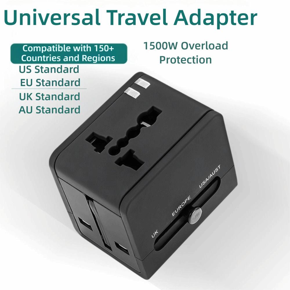 Universal Plug Adapter All-in-One Travel Charger Adapter New Power Electric Socket