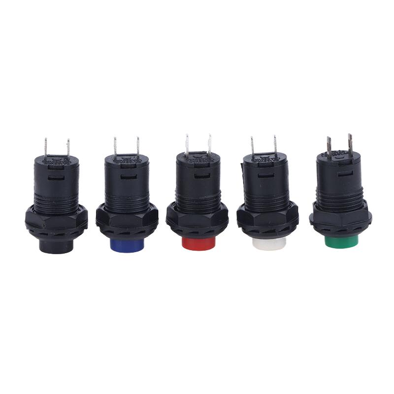 10pcs Self-Lock /Momentary Pushbutton Switches DS-428/427 12mm OFF- ON Push Button Switch 3A /125VAC 1.5A/250VAC DS-428/427