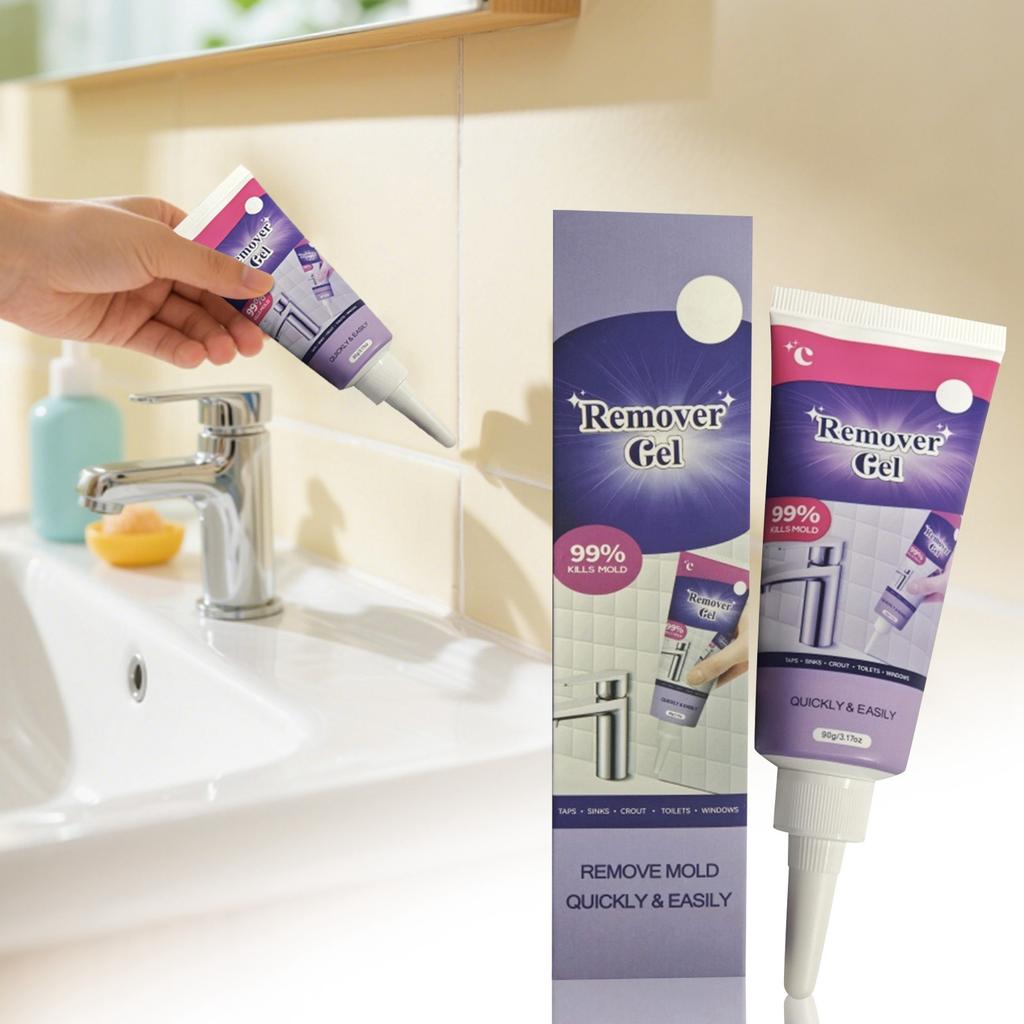Mold Removal Gel, Household Cleaning Gel, Powerful Multi-functional Cleaning Gel For The Gaps Between Bathroom And Kitchen Tiles
