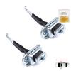 BDP1352-1 2 Pieces Front Door Hinge Brake Stop Check Strap Limiter for Toyota Hilux MK6 N1 1997-2005 Pickup Truck 6861035050