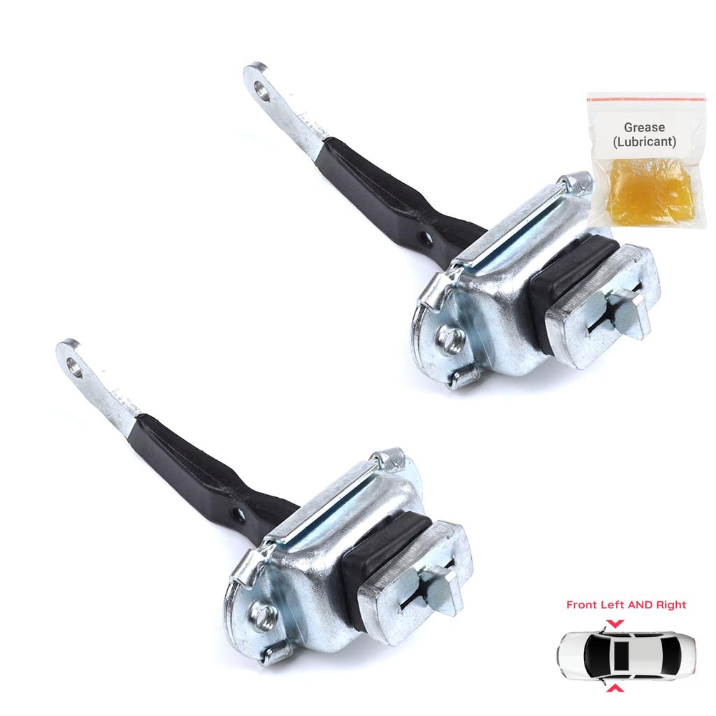 BDP1352-1 2 Pieces Front Door Hinge Brake Stop Check Strap Limiter for Toyota Hilux MK6 N1 1997-2005 Pickup Truck 6861035050