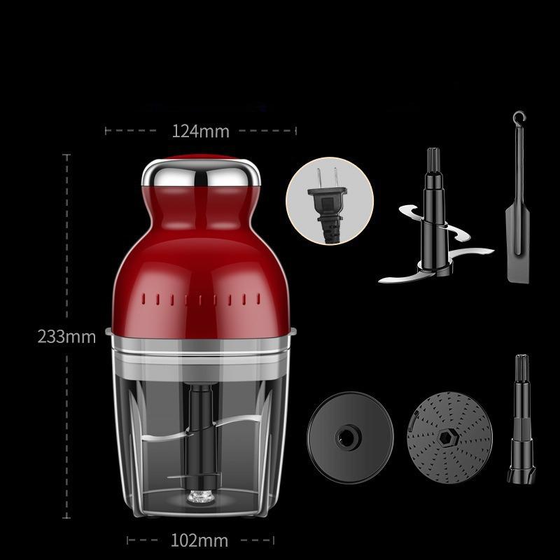 Мясорубка, Бытовой электрический многофункциональный кухонный комбайн, Машина для смешивания фарша, Соковыжималка, Льдодробилка