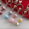Bell Pendant Maneki Neko Key Chain Zinc Zinc Alloy Lucky Cat Pendant Cute Cartoon Key Charm  Women