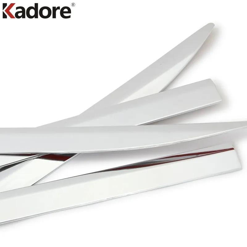 For Toyota Alphard Vellfire 2016 2017 2018 Chrome Car Side Door Body Trim Door Panel Streamer Molding Strip Accessoreis