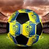 1pc Leeds United F.C Soccer Ball Size 5 Indoor Soccer Ball Fashion Colorful Backyard Game - Great For Sports Fans Gift HE12