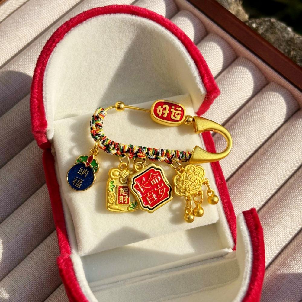 Horse Year Zodiac Brooch Pendant Best Wishes Guardian Brooch Lucky Lucky Pins Pregnant Women