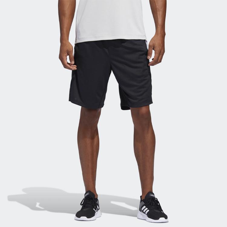 Adidas Тренировочные тканые шорты мужские черные DU1602