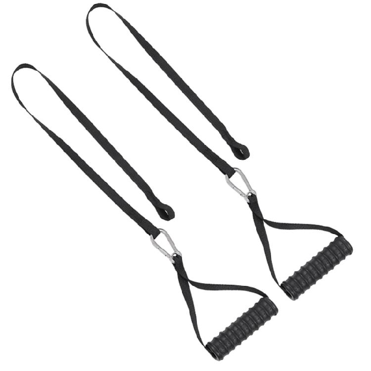 Fitness LAT Pull Down Bar Cable Attachments Straight Bar Exercise Cable Grip Strap for Weightlifting Workout