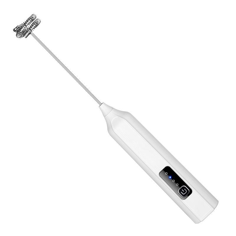 1 Набор 3 Скорости Пенообразователь Миксер Электрический Вспениватель Молока USB Перезаряжаемый Ручной Взбиватель Яиц Кофейный Напиток Вспенивающая Палочка Вспениватель