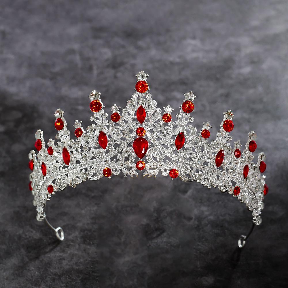 Элегантная хрустальная свадебная тиара - Свадебный и праздничный аксессуар для волос