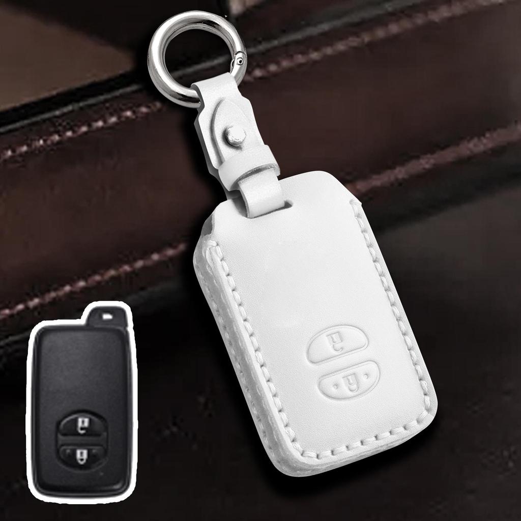 Чехол для ключа из натуральной кожи для Toyota Highlander и Land Cruiser (Старые модели)