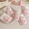 3Pcs/Set Hairpins For Women Girls Star Bb Hair Clips Pin Mini Korean Style Frosted Pink Color Snap Ornaments Accessories