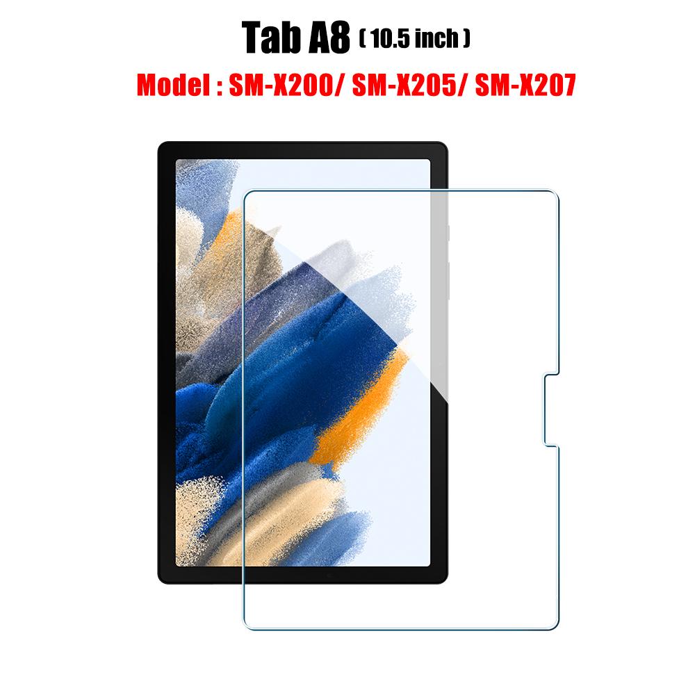 9H Tempered Glass Full Screen Protector For Samsung Galaxy Tab A8 A9 Plus S6 Lite S7 S8 S9 FE 10.4 10.5 10.9 11 12.4 Inches Film