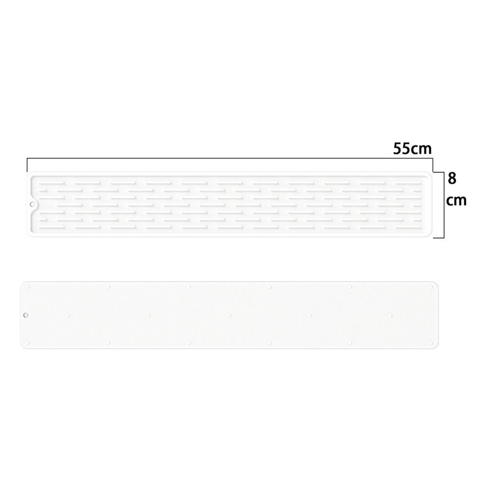 Pads Faucet Wraparound Silicone Faucet Mat Splash Catcher Faucet Absorbent Mat Silicone Drain Pad