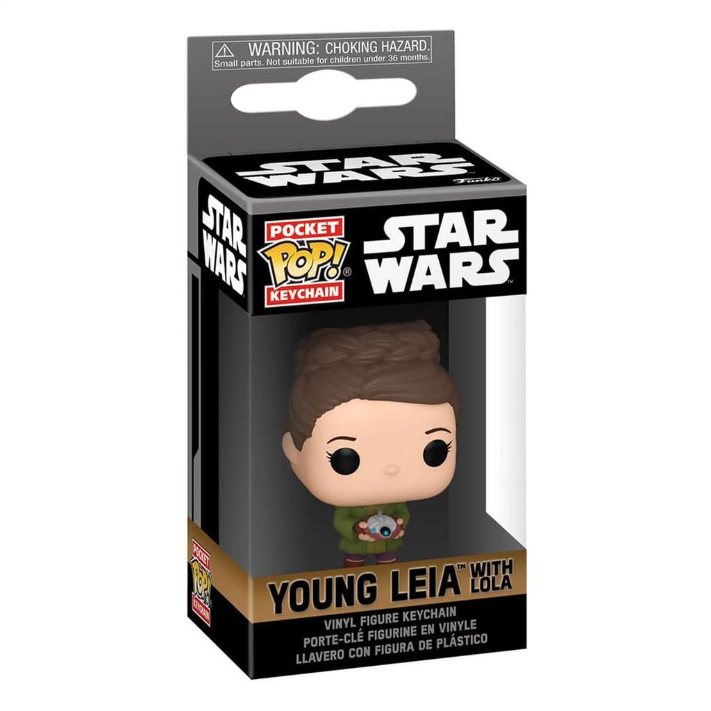 Funko Pop! Keychains Obi-Wan Kenobi Young Leia Organa