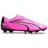 Puma Легкие удобные футбольные бутсы Ultra Play для мужчин, розовые, черные, белые 107763-01