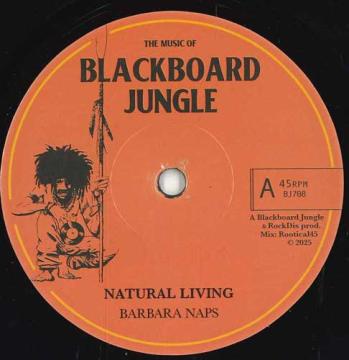 7-дюймовая пластинка BARBARA NAP - Natural Living / Countryside Dub BJ708 Blackboard Jung 2025 Франция Регги, Ска и Даб