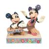 Enesco Disney Traditions Mickey Minnie Hawaii 6016330 &