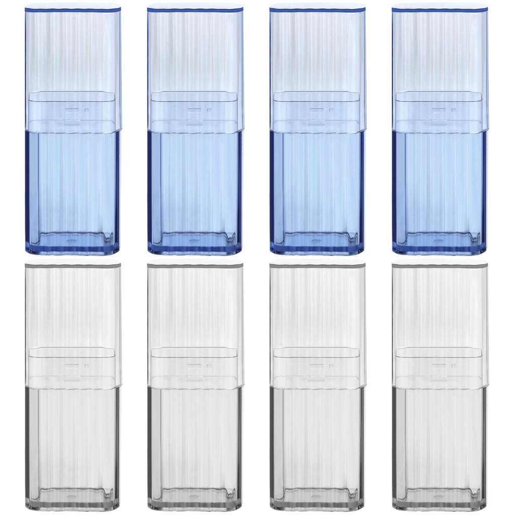 Mini Portable Dental Floss Storage Box, Flosser Band-Aid Toothpick Holder Cotton Swab Boxes Travel Organizer  for Small Item