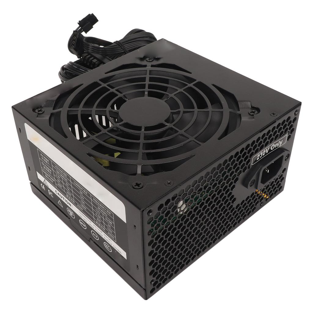 400W Gaming Power Supply PFC Low Noise Computer Power Supply for Intel for Amd 180‑264V