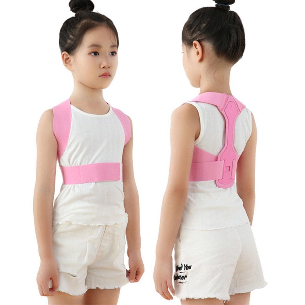 Children Kid Shoulder Back Brace Support Adjustable Magnetic Posture Corrector Spine Lumbar Support Brace Belt