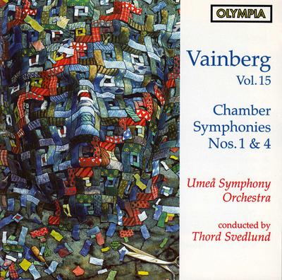 CD СВЕДЛУНД; ЮТА ТАК - Вайнберг;Камерные Симфонии 1 + 4 OCD651 Olympia 1998 Великобритания Классика Б/У