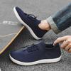 Breathable Lightweight Outdoor Fitness Casual Shoes Large Size Leisure Hiking Shoes Wide Palm Wide Last Rubber Sole Men Women