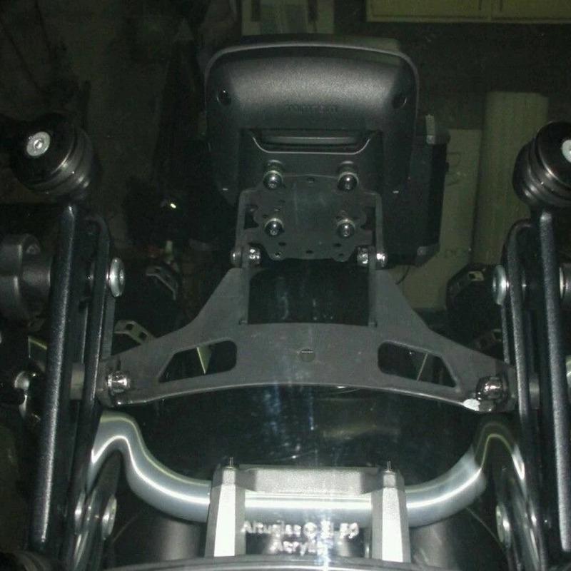 For GUZZI NORGE 1200 GT 4V STELVIO NTX 1200 Motorcycle Accessories Phone Holder GPS Navigation Bracket Front Stand Mount