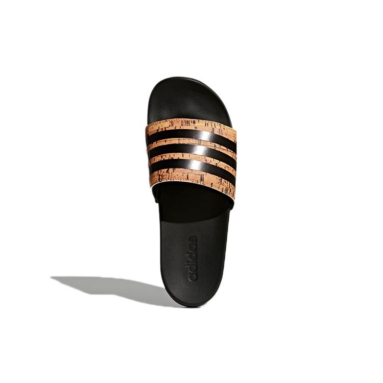Adidas Adilette Cloudfoam Plus Cork Slides Casual Non-Slip Sandals Men Slides Palm CG3413