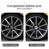 4pcs 60mm Car Wheel Center Cover Hub Cap Auto Decoration Accessories For Toyota Crown GR Corolla YARIS Auris C-HR Hilux Vios