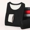 2 Pcs/Set Men Winter Underwear Suit Bottoming Clothes Thick Soft Plush Solid Color Elastic Round Neck Adjustable Waist Long Sleeve Top Pants