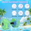 Water Sports Dumbbells Lightweight High-Density EVA Foam Barbells Easy To Grasp Men Women Fitness Dumbbells