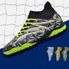 Men Football Boots Long Spikes High Ankle Soccer Shoes TF Outdoor Grass Cleats Soccer Boots Training Sport Football Shoes