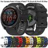 Garmin Fenix 8 Dual-Color Quick-Release Silicone Watch Band, Compatible with 7X, 22/26mm