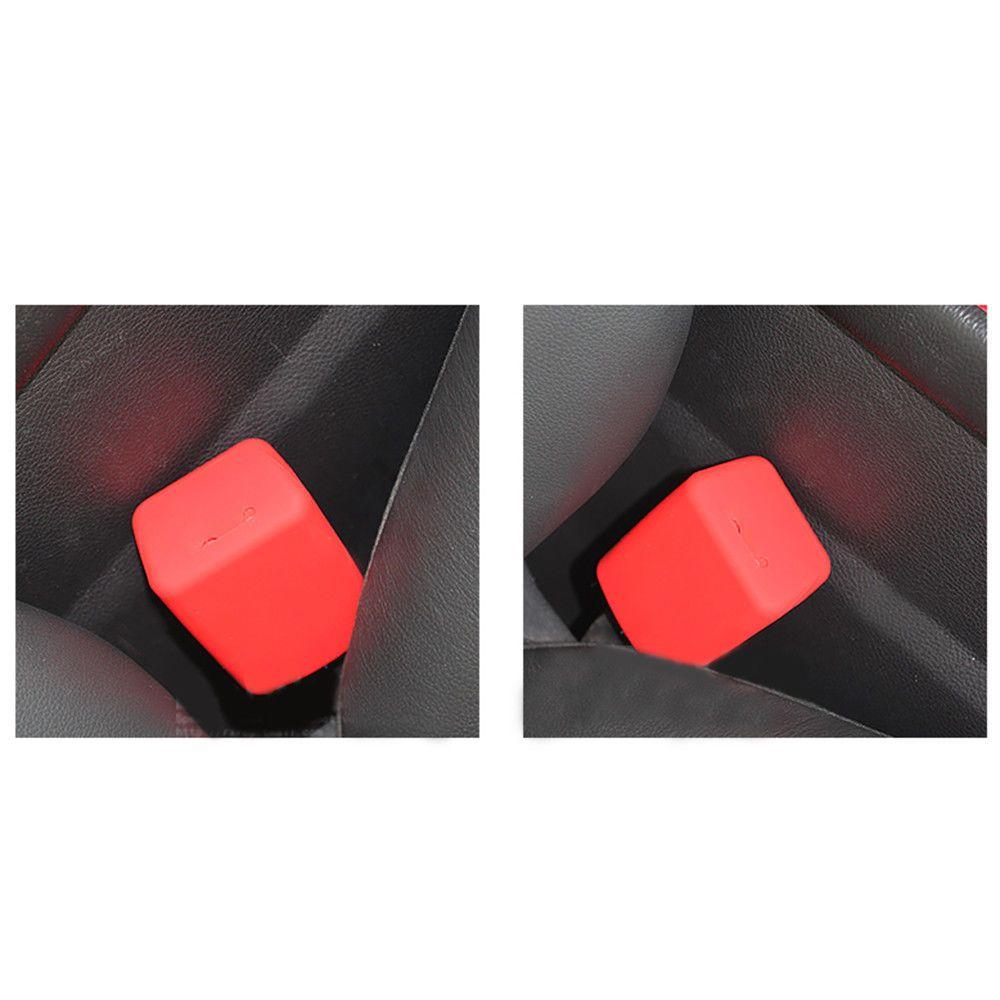 Scratch Interior Protective Case Socket Protector Dust Prevention Car Seat Belt Buckle Covers