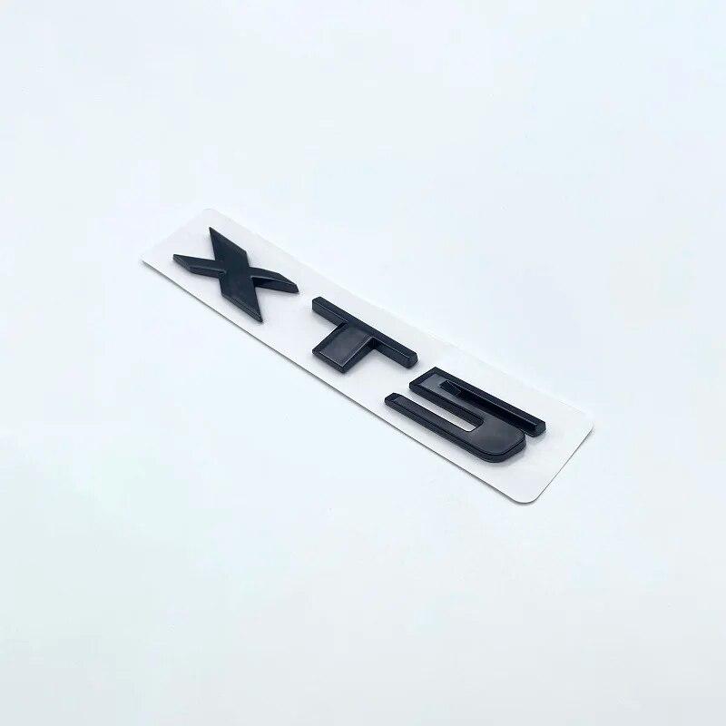 3D буквы и цифры эмблема для Cadillac XT4 XT5 XT6 XTS AWD крышка багажника автомобиля заводская табличка логотип наклейка хром глянцевый черный