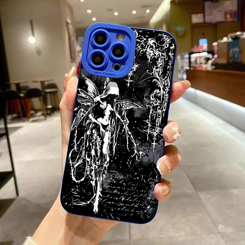 Роскошный Ретро Готический Ангел Девушка Чехол для Телефона Для Samsung Galaxy S26 Ultra S25 S24 Plus S23 FE S22 S21 S20 A15 A35 A55 A54 5G Обложка