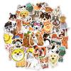 50 PCS Cute Dog Sticker Corgi Dachshund Animal Stickers To DIY Water Bottle Laptop Phone Suitcase Car Decals Toys for Kids Gifts