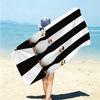 1Pc Animals Savannah Together Beach Towel Microfiber Beach Towel Thin Absorbent For Beach Swimming Yoga Bath Sports 0917299