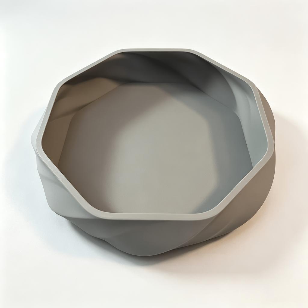 Гладкий вихревой лоток для хранения, Декоративный лоток с 3D-печатью, матовый, Многофункциональный настольный органайзер, для ключей, мелких предметов