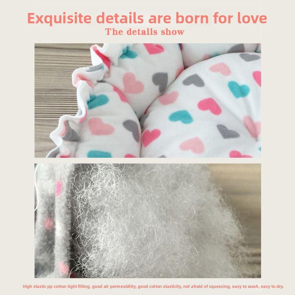 Soft Material Soft Warm Nest Creative Design Adjustable Pet Bed Drawstring Pet Bed Pet Comfort