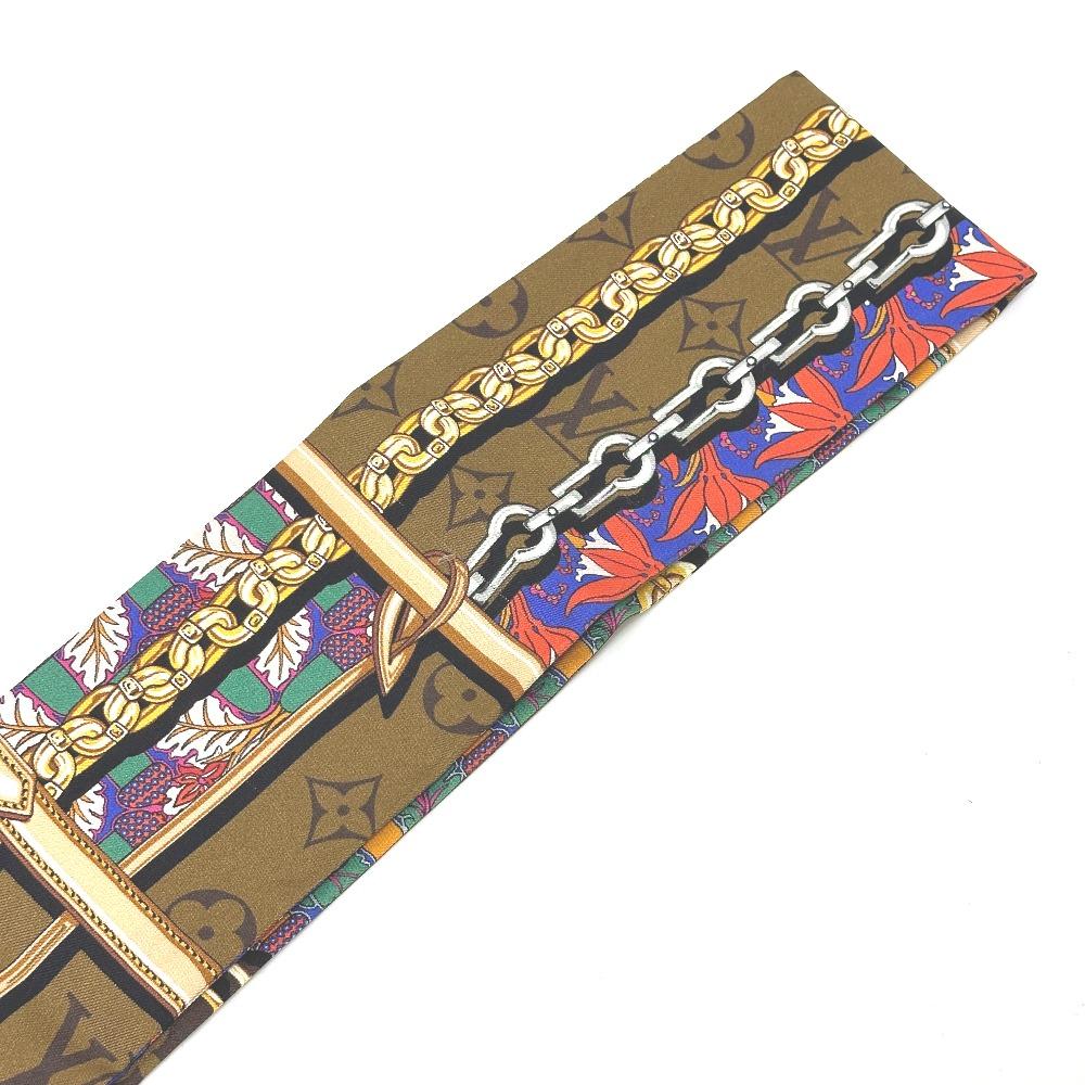 Louis Vuitton M76104 Бандо-Confidential Garden БандоШарф Шарф шелк Коричневый