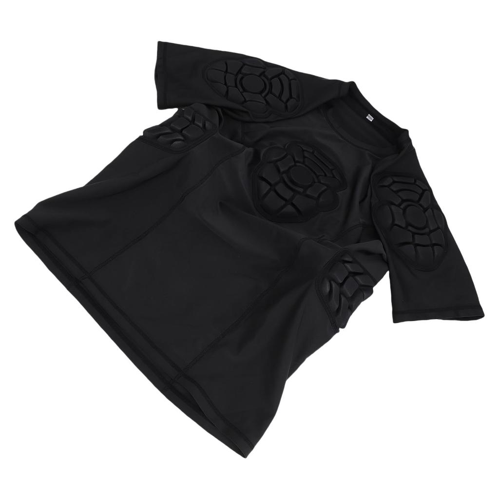 Вратарская футболка для мужчин женщин EVA Футбольная компрессионная футболка с защитой Футбольная защитная экипировка Защита ребер