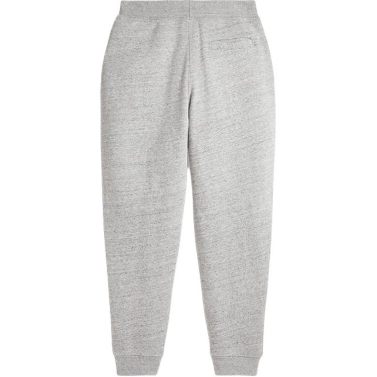 Polo Ralph Lauren Knit Sports Pants With Logo Letter Pattern And Drawstring Cuffs Kids Bottoms Pepper-Flower-Gray CWPOPNTYBQ20187-020
