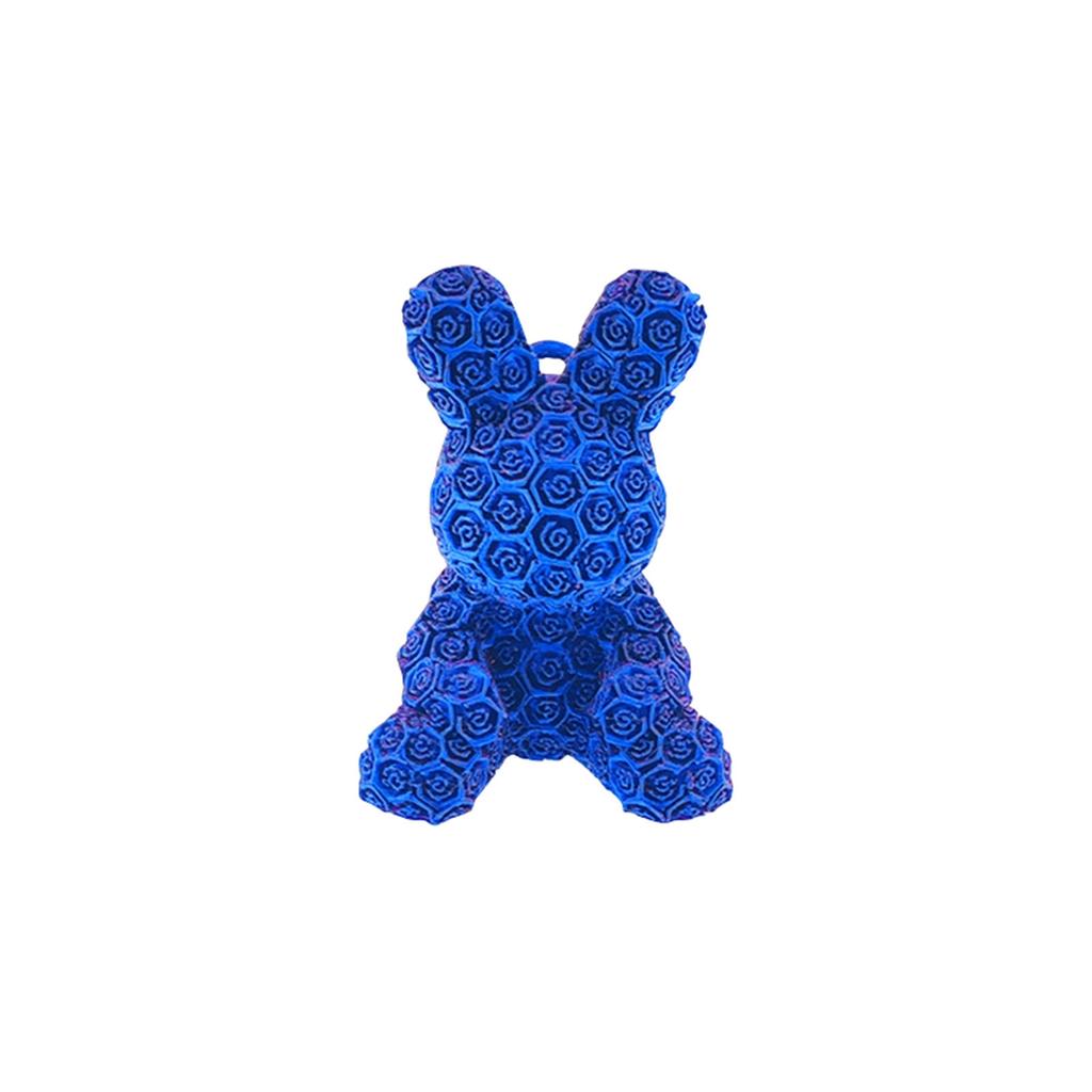 Брелок с розой, напечатанный на 3D-принтере, милый брелок с 3D-принтером, брелок с уникальным дизайном, подарок ручной работы на День святого Валентина, День рождения, девичник, День матери