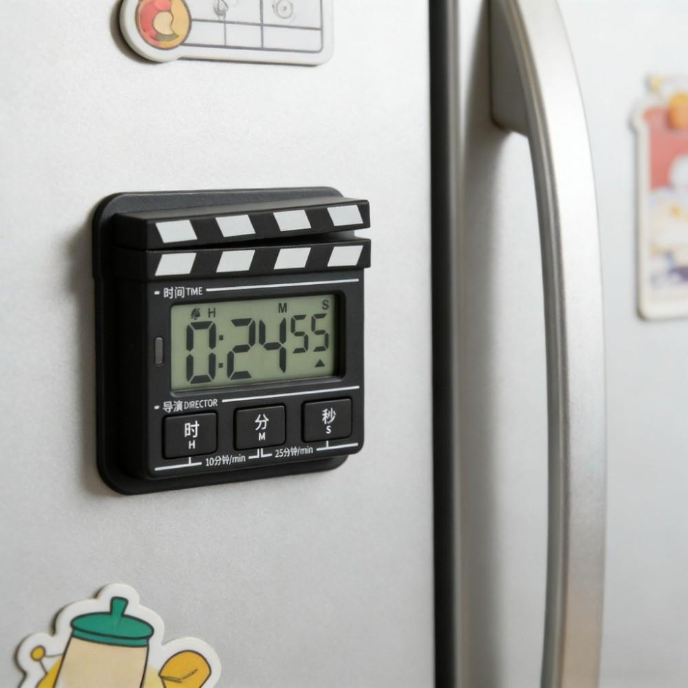 Vintage Countdown Reminder Alarm Clock Multifunctional Magnetic Cooking Timer Meeting