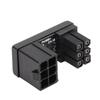 6Pin Female To 6pin Male Graphics Card Adapter 180 Degree Angled Adapter Welded Firmly 6Pin U Turn