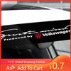 Для VW Новые Автомобильные Наклейки на Переднее Стекло Светоотражающие Виниловые Наклейки для Тюнинга Автомобиля 3D Наклейки Для Volkswagen Golf-5 6 7 Lavida Polo