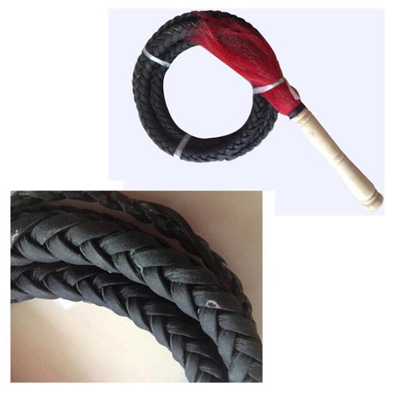 1/1,5/2 м кнут для боевых искусств из коровьей кожи пастушья плеть для взрослых на открытом воздухе фитнес-инструменты кнут для ушу кнут для кунг-фу физических упражнений